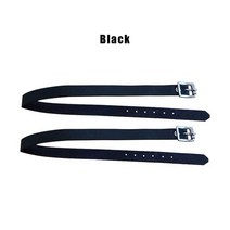 승마운동기구 코어운동 허리강화운동기구 승마기구 PU 가죽 긴 훈련 말 박차 스트랩 승마 스포츠 액세서, 01 Black