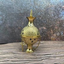 기독교용품 벽걸이십자가 나무십자가 레트로 대형 패턴 조각 순수 구리 타워 향 버너 구리 체인 인쇄 종교 보석상, js133, 01 JS133