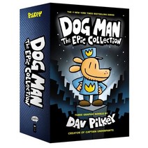 Dog Man 1-3 Boxed Set:The Epic Collection (Hardcover), 단일옵션, Graphix