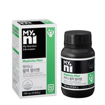 일동제약마이니 멀티비타민 종합비타민 종합영양제 활력 멀티맨 60정 30일분x1박스, 단일수량, 단일개당 용량/중량/정