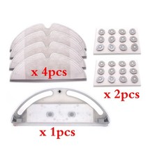 로봇 청소기 걸레 필터 진공 물 탱크 세트 액세서리 xiaomi mijia mi 진공 2 roborock S50 S51 T60 T61 mop pro 천 예비 부품, 자두