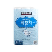 커클랜드 프리미엄 3겹 화장지 40mx30롤, 1세트, 30롤
