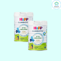 힙분유 HiPP 콤비오틱 유기농분유 800g 1단계 2캔, HiPP 콤비오틱 유기농 분유 800g 1단계 X 2캔