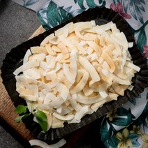 [프레시멘토] 오븐에 구운 바삭한 코코넛칩스, 코코넛칩스 80g * 1개, 1개