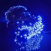 LED 트리전구 300구 무뚜기 장식전구 크리스마스트리전구 은하수전구, 청색