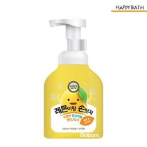 향균Bubble Hand워시 레몬이랑 손씻자 손세정 레몬&유자향 250ml, 1개
