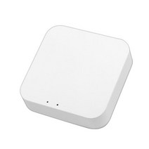 Aubess Tuya ZigBee 스마트 게이트웨이 허브 홈 브릿지 Smart Life APP Alexa Google 무선유선 리모컨, [02] wireless, 01 WHITE