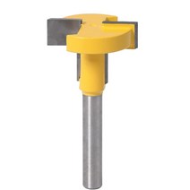 6mm Shank t-slot t- 트랙 슬롯 팅 라우터 목공 끌기 커터 커팅 밀링 도구, [01] 6mm, 1개