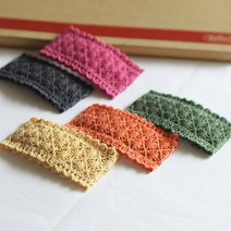 Lime 딥퓨어 칼라 머리핀 유아 여아 아동 똑딱핀 어린이 사각 헤어핀