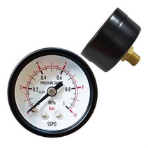 삼성계기 일반 압력계 D타입 40파이 측정공구 센서 수도배관 가스배관 소방배관 KOWN-1313, 40파이 4bar