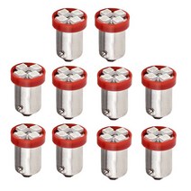 트럭라이트 트럭램프 10Pcs/Set Truck Reading Lights 24V BA9S T4W T11 SMD LED Bulbs White Blue Green A, 03 빨간