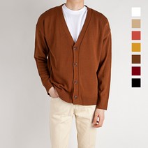 스타일에스 GC 남녀공용 커플 오버핏 요일 니트 가디건