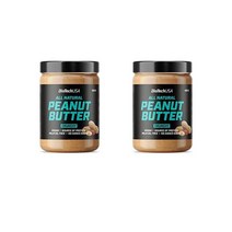 땅콩버터 크런치 400g BioTechUSA Peanut Butter Crunchy, 2팩