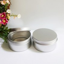 허브야 닷컴 알미늄 연고통 미니파우더 및 여행용 화장품 150ml 1개