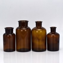 몰드몰 디퓨저용기 _ 화병 - 시약병 ( 125ml 250ml ) 캡없음, 넓은입구/250ml
