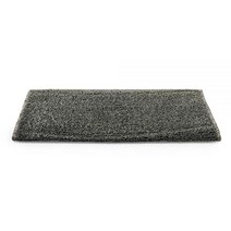 Camco 42947 RV 스텝 러그 (프리미엄 래디어스 덮어 씌우는 계단 깔개 인조 잔디 소재 (너비 55.9 cm(22 인치) 블랙) 3597960221, Gray