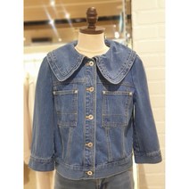 [SOUP]숲 빅카라 투포켓 숏 청자켓 SZ3DJ35