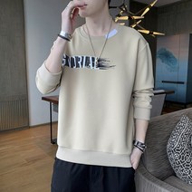남성 맨투맨 ins 가을 코디 루즈핏 캐주얼 상의 남성 맨투맨