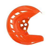 후면 리어 NiceCNC 모토크로스 프론트 브레이크 가드 프로텍터 가스 125 200 250 300 EX EC MC 350 400 4, 02 orange orange