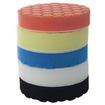 자동차왁싱스펀지 DA 폴리 셔에 대 한 버핑 5 인치 연마 패드 자동차에 125mm 폴란드어 바디 Berets, as show