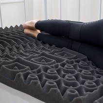 무중력 마약 매트리스 / 메모리폼 싱글매트리스 퀸 차박 캠핑 접이식 수면매트 숙면 바닥, 침대토퍼형 7cm 퀸
