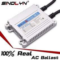 Sinolyn제논 점화 장치 블록 12V 35W AC 밸러스트 리액터 HID 제논 램프 전구 H7 H1 H11 9005 9006 액세서리 DIY, [2] 1 Pair