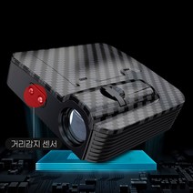 LED 도어 레이져 도어빔 센서형 라이트 실내등 자동차 차량용 승하차 로고 레이저 센터 승차 하차 오픈, 2개 1세트-353_원피스