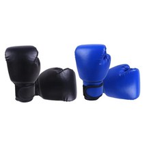 QDY 2 쌍 권투 장갑 무에타이 킥 복싱 가죽 스파링 무거운 가방 운동 MMA 장갑 Mitts 성인을위한 작업, PU, 다색