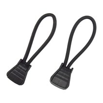 JIANDAAN 2Pcs 스쿠버 다이빙 다이빙 다이버 호스 리테이너 로프 홀더 클립 내구성 후크 고압력 튜브 6.5cm Rop 수상 스포츠, 외경 2.8MM, 탄성 로프, 검은색
