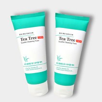 브링그린 티트리 시카 트러블 클렌징 폼 200mL+200ml [셀퓨전씨 클렌징 워터 샘플 증정], 2개, 200ml