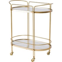 감성 테이블 북유럽 레스토랑 사이드 선반 트롤리 이동식, B