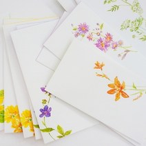 나sks1t1_늘봄 들꽃 돈봉투 6종 편지지 상품권 이편지 디자인 용봉투 예쁜 부모님용 심플 님용 종이♥cleann, ♥cleann6.노랑어리연꽃