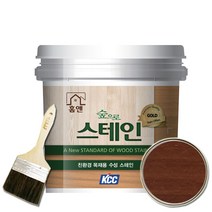 KCC 홈앤스테인 수성스테인 0.9L 오일스테인 친환경, 에이콘2