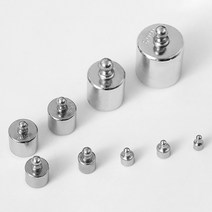 소형 표준 계량 정밀 17pcs 실험실 저울 교정 분동 세트 10mg-100g 균형 가중치 도구, 한개옵션0