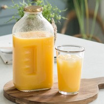 델몬트 뉴트로 델몬트병 보리차 물병 보리차병 식혜병 딸기우유병, 델몬트 유리병 500ml (뚜껑포함)