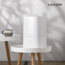 라쿠진 UV 살균 상부급수 초음파 가습기 4.5L LCZ819WT 화이트 통세척 아로마, 화이트 LCZ819WT