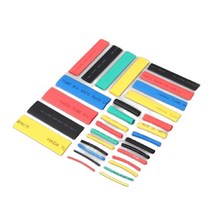 1세트 328pcs 2:1 축소 폴리올레핀 열 수축 튜브 랩 와이어 케이블 절연 슬리브, 한개옵션0