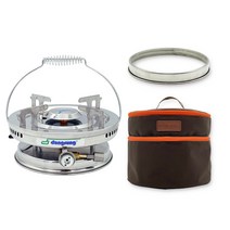 동성 해바라기 가스버너 부탄가스용 DSR1005-1 올스텐 STS / 링가드 기화기 가방 야외용 캠핑용 업소용 버너 스텐 휴대용 캠핑 고화력, 4. 부탄버너(STS) 링가드 가방