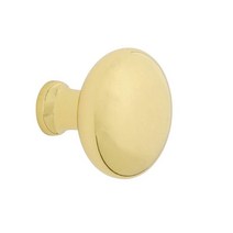 미국발송 Nostalgic Warehouse 756095 New York 4.5cm (1 3/8인치) 노브 Unlacquered Brass Cabinet Hardware