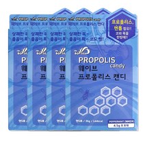 해호 웨이브 프로폴리스캔디 8정 페퍼민트 4개, 단품, 단품