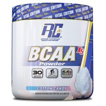 로니 콜먼 BCAA 파우더 183g 코튼 캔디 Ronnie Coleman Signature Series BCAA XS 2:1:1 Powder Cotton, 1개