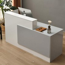 남쪽나무 매장 카운터 리셉션 데스크 계산대 상담테이블, 좌측형, 길이 150cm 폭 60cm 높이 100cm, A04