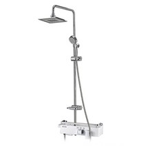 해바라기샤워기 레인샤워기 선반형 샤워수전 화이트 IB1500