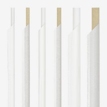 나우스팩 화이트 크라프트 종이빨대 개별포장형 (100개) - 6mm 7mm 12mm, 크라프트 6mm 개별포장 (100개), 100개, 100개