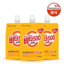 광동 비타500 치어팩 250ml x 30팩, 개당 용량/중량/정