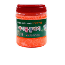 한국칼라 폼클레이 버켓, 1개, 형광오렌지