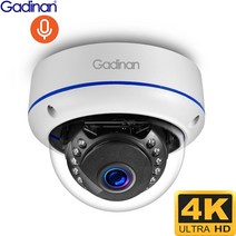 홈캠 가정용 cctv 스마트폰 홈 gadinan 8mp 4k ip 카메라 poe 보안, DC 12v 8mp, 협력사, 3.6mm