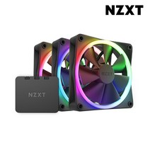 NZXT F120 RGB Matte Black 시스템쿨러 (3PACK/Controller)