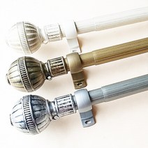드림아트 엔틱 옹이 커튼봉 25mm, 아이보리