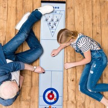 [맥킨더] 컬링게임 컴팩트 컬링 스포츠보드게임 동계올림픽 보드게임 스포츠게임 완구 토이 장, 상세 설명 참조